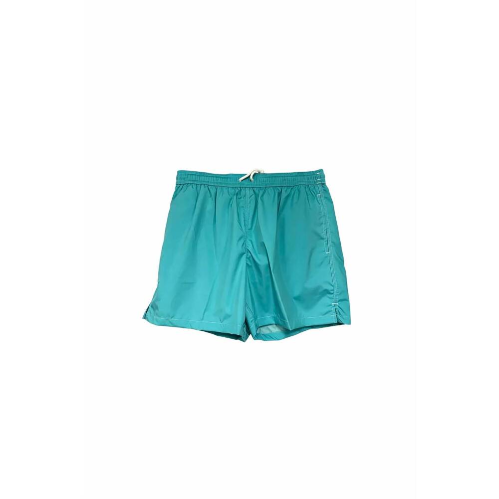 NEW FEDELI men's madeira airstop swim shorts trunks in lake blue